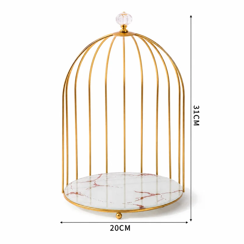 Dekorativer Vogelkäfigregal