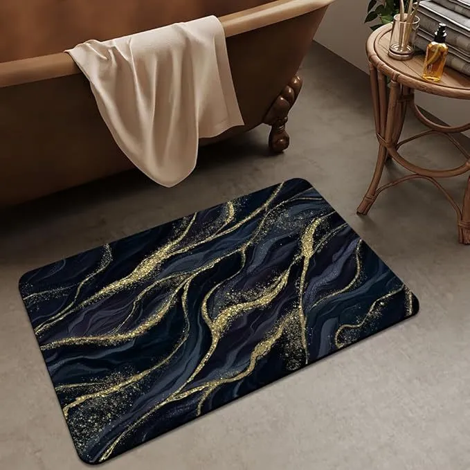 Premium abstraktes Design Duschmatte