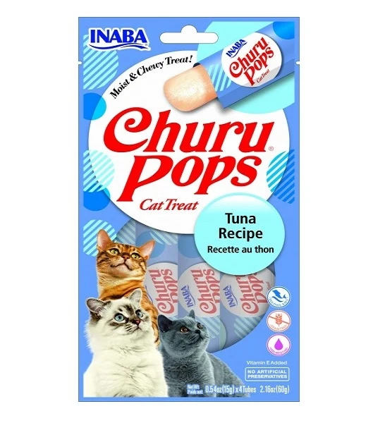 Inaba Churu Pops Tuna Recipe Cat Treat 60G