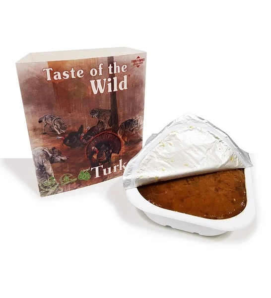 Taste of the Wild Turkey with Fruit & Vegetables Tray Wet Dog Food 390G