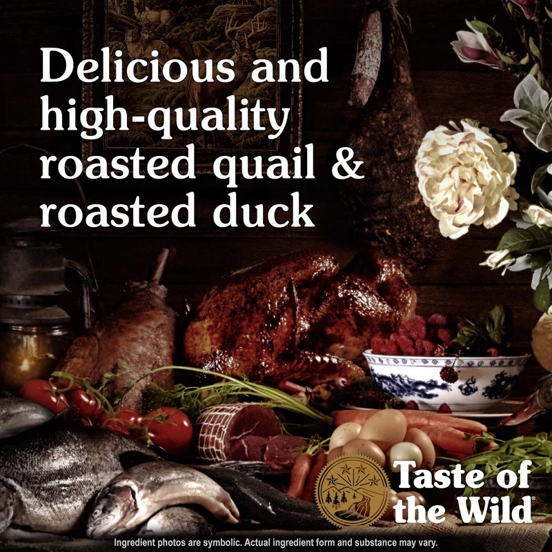 Taste of The Wild LowLand Creek Feline Recipe Dry Cat Food With Roasted Quail & Duck