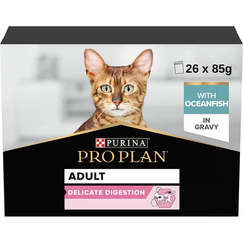 Purina Pro Plan Delicate Oceanfish in Gravy Wet Cat Food