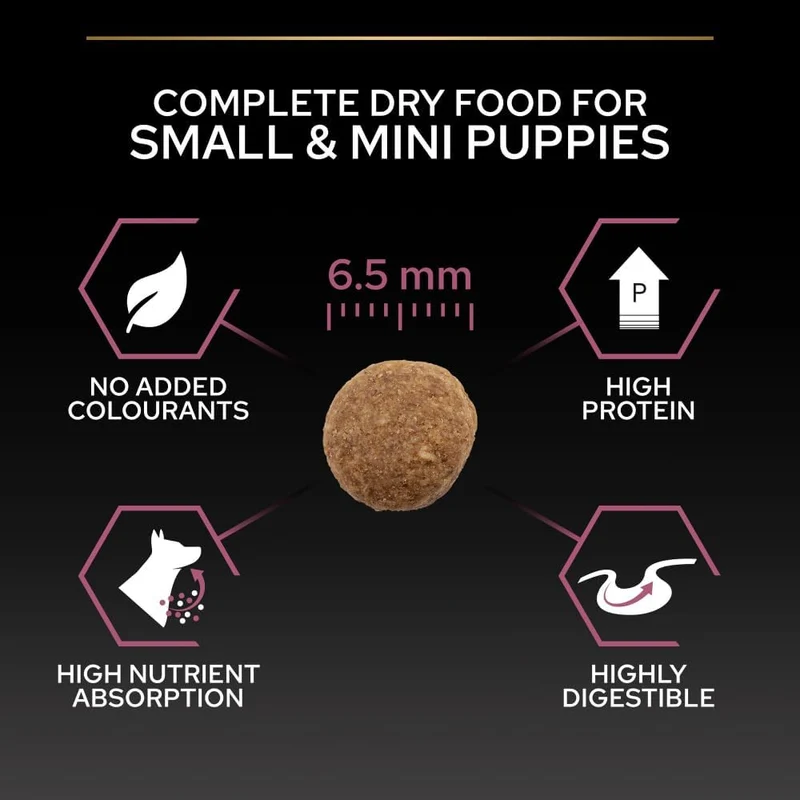 PURINA Pro Plan Optiderma with Salmon Small & Mini Sensitive Skin Puppy Dry Food 3KG