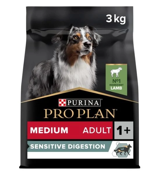 PURINA Pro Plan Optidigest Medium Sensitive Adult Dry Dog Food With Lamb