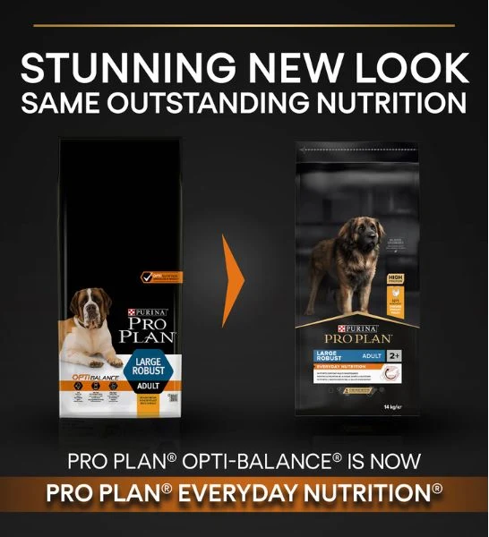 PURINA Pro Plan Optibalance Chicken Large Robust Adult Dry Dog Food 14KG