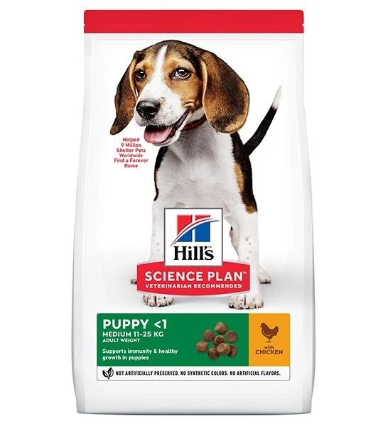 Hill's Science Plan Medium Puppy Food with Chicken