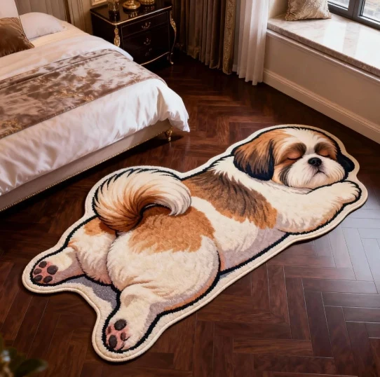 Hundethemen Dekoteppich