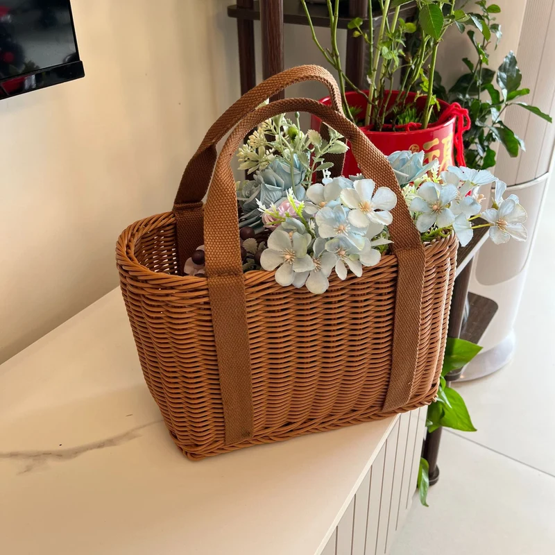 Eleganter Geflochtener Picknickkorb Karnz