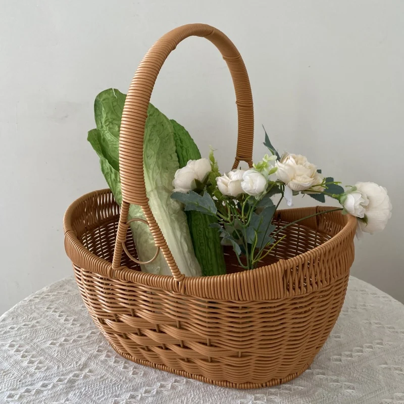 Eleganter Geflochtener Picknickkorb Karnz