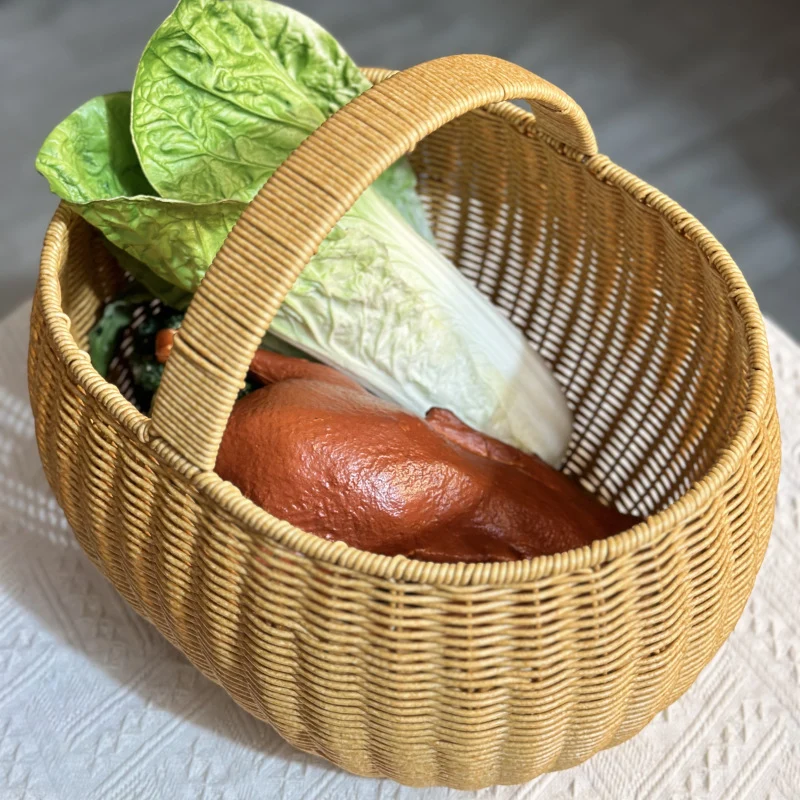 Eleganter Geflochtener Picknickkorb Karnz