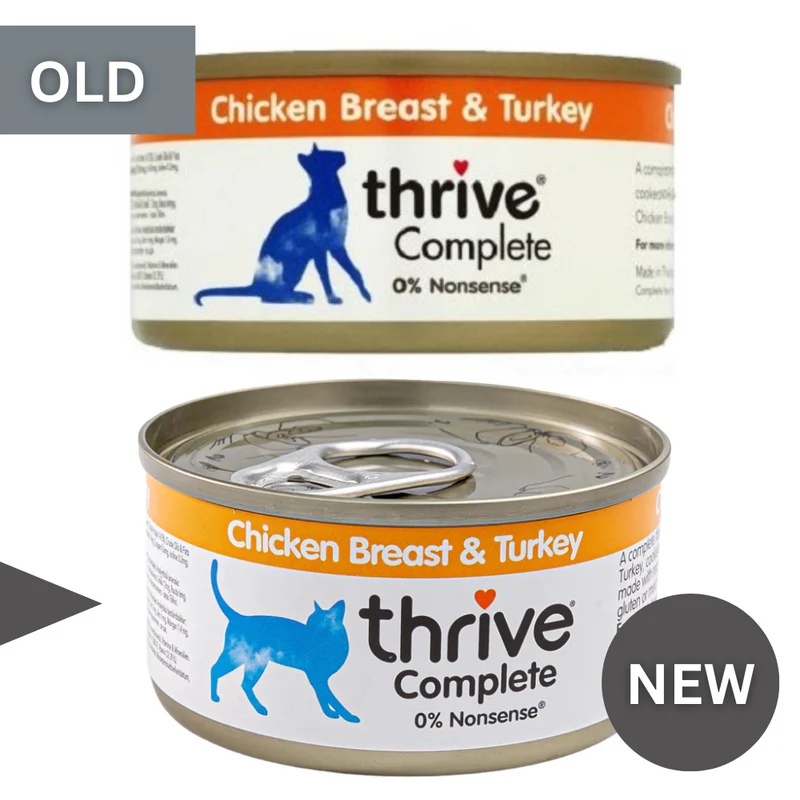 Thrive Chicken Breast With Turkey Complete Wet Cat Food 75G
