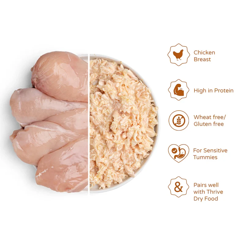 Thrive Chicken Breast Complete Wet Cat Food 75G