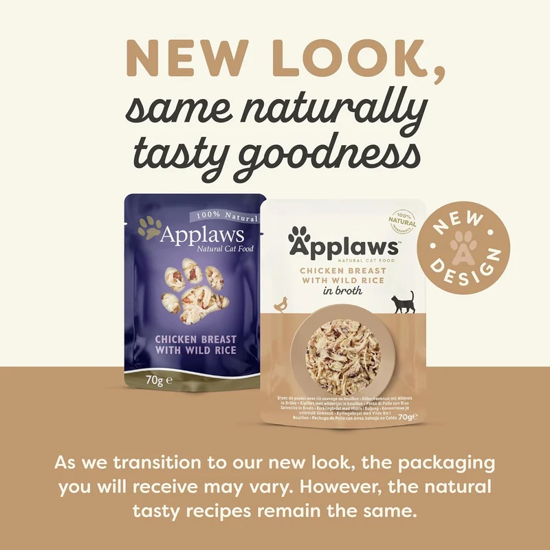 Applaws Chicken Breast with Wild Rice Wet Cat Food 70G