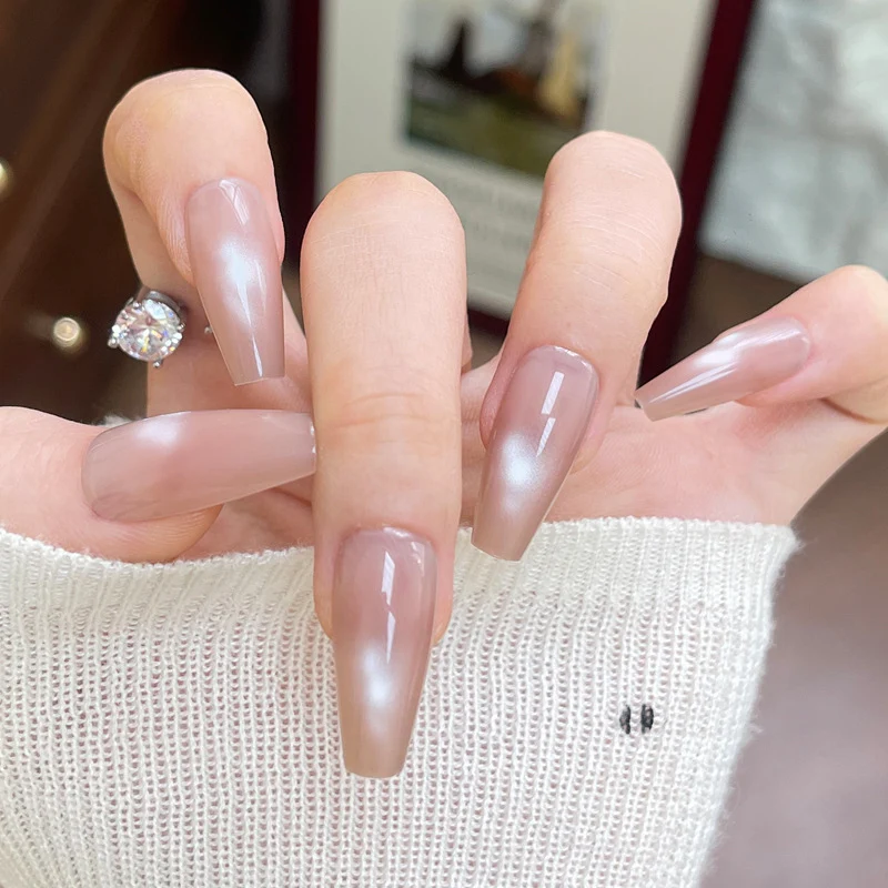 Premium Lange Press-On Nagel Set Karnz