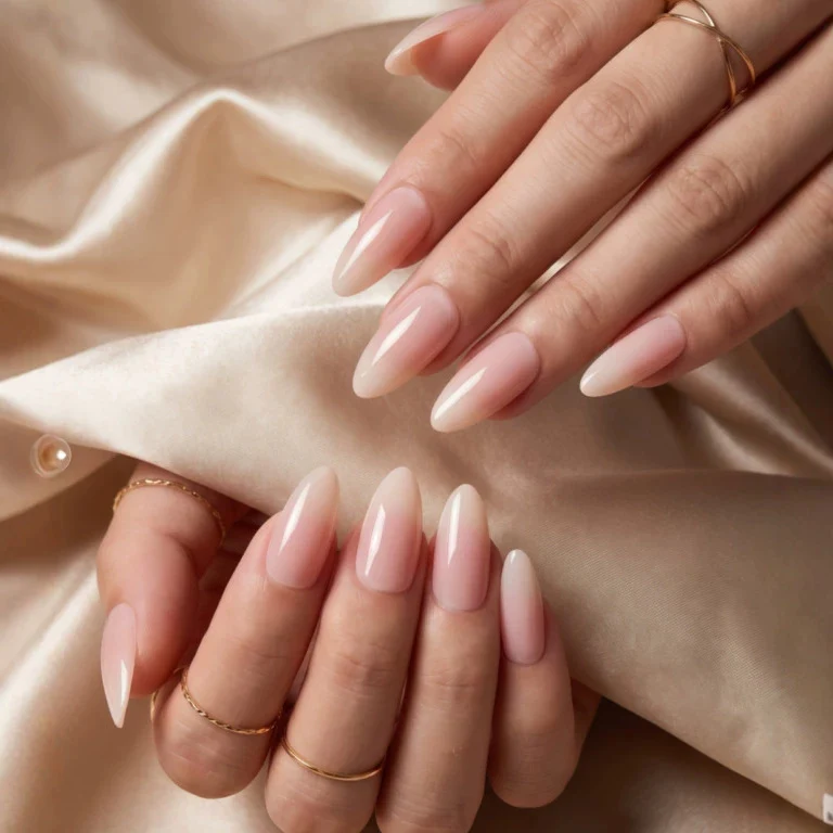 Ombre Stiletto Press-On Nägel Karnz