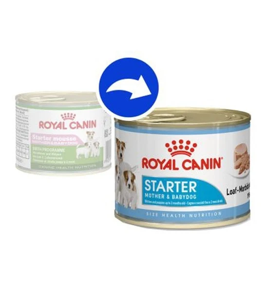 Royal Canin Starter Mousse Puppy & Mother Dog Wet Food 195G