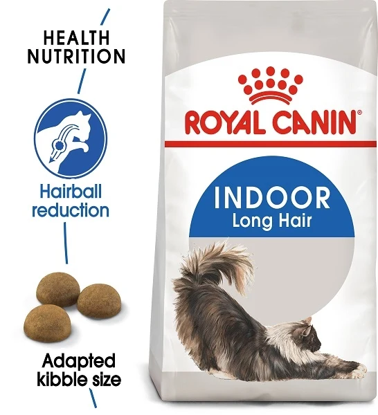 Royal Canin Indoor Long Hair Dry Cat Food 2KG