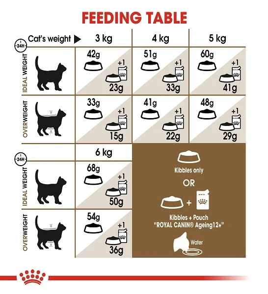 Royal Canin Ageing 12+ Dry Cat Food 2KG