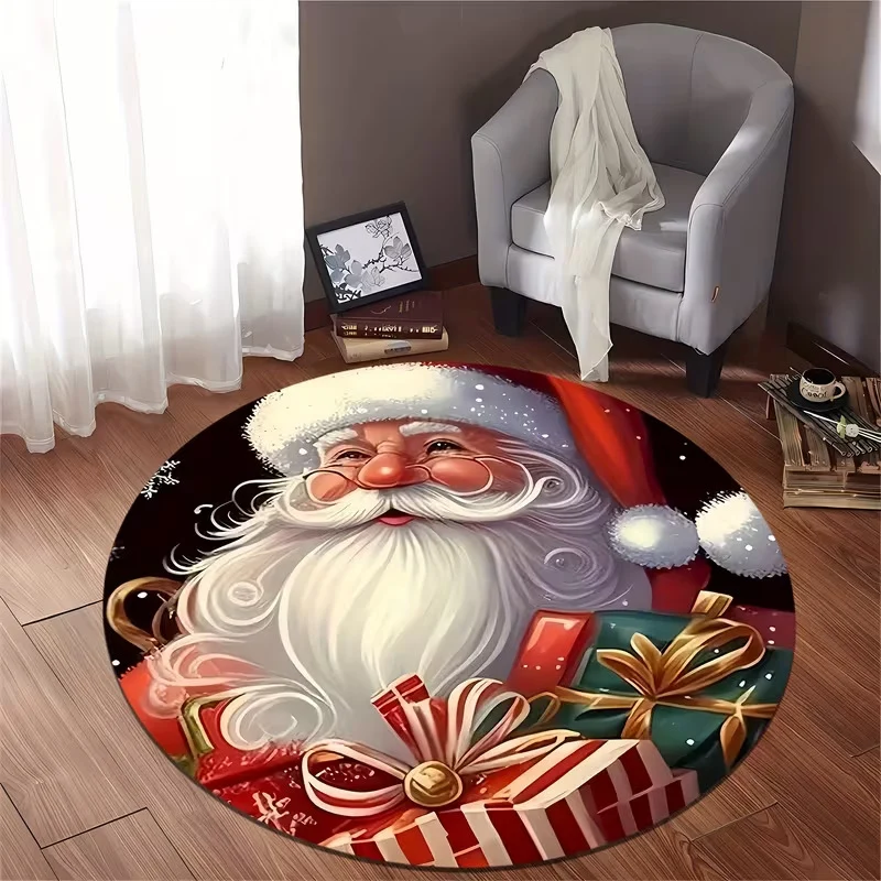 3D Weihnachtsmuster Teppich