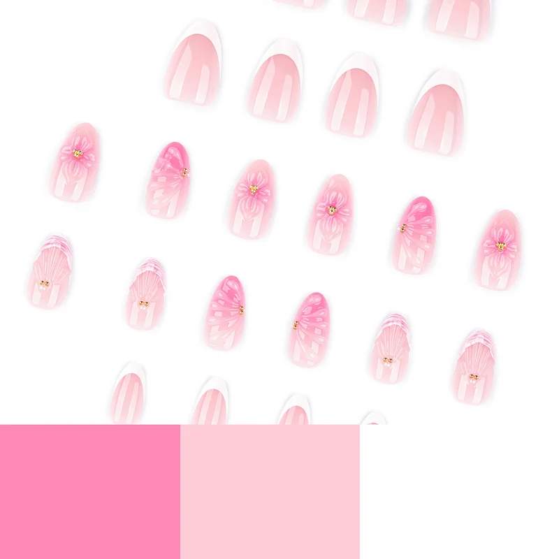 Überragende Nagelkunst mit luxuriösen Blüten- und Muschel-Designs Karnz