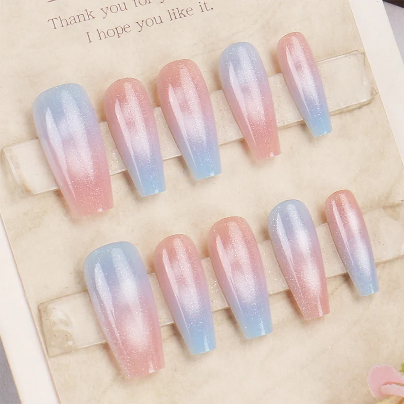 Ombre Press-On Nagelset Karnz