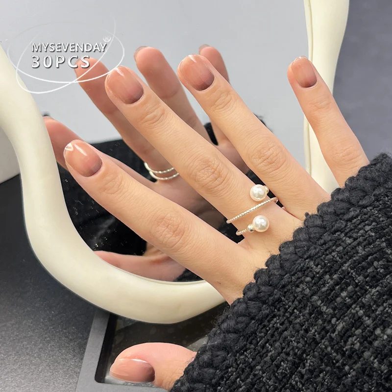 Natürliche glänzende Nail Enhancements Karnz