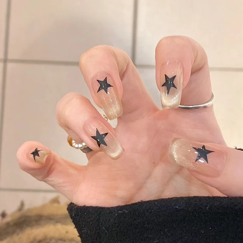 Iridescente Press-On Nagelset Karnz