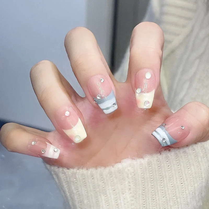 Iridescente Press-On Nagelset Karnz