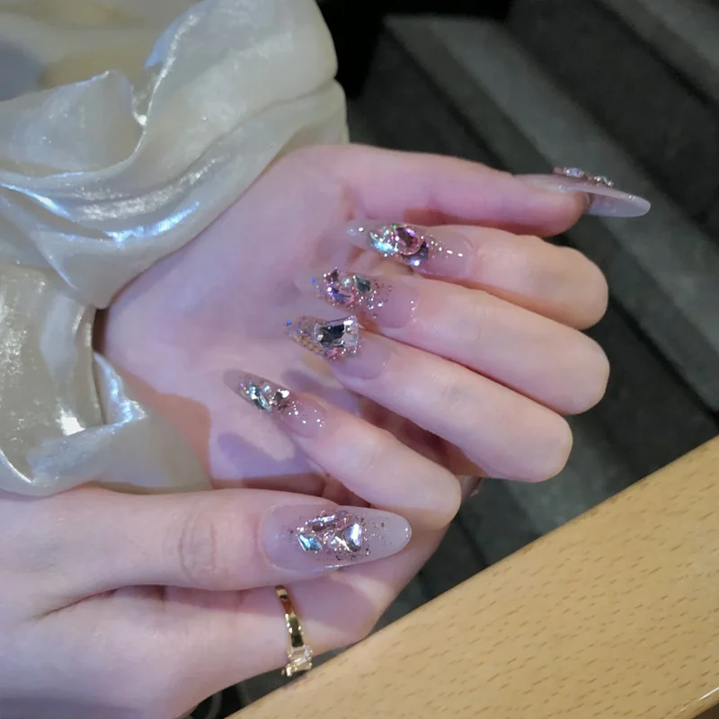 Iridescente Press-On Nagelset Karnz