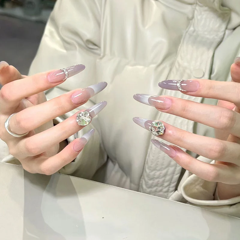 Iridescente Press-On Nagelset Karnz
