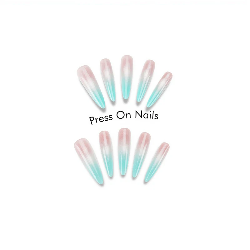 Gradient Press-On Nails Karnz