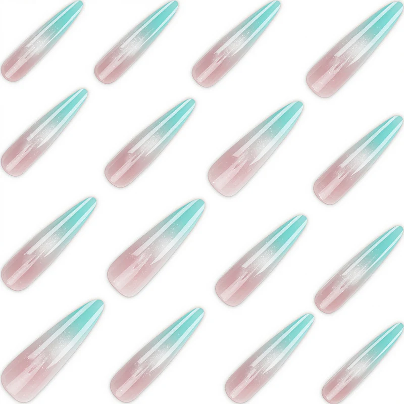 Gradient Press-On Nails Karnz