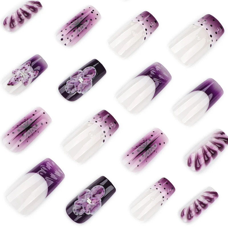 Kunstvolle Nagelverlängerungen mit zeitgenössischem Design und exquisite Details Karnz