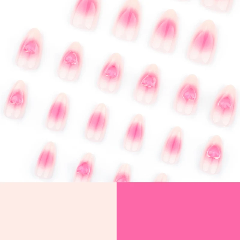 Kunstvolle Nagelverlängerungen mit Rosendesign Karnz