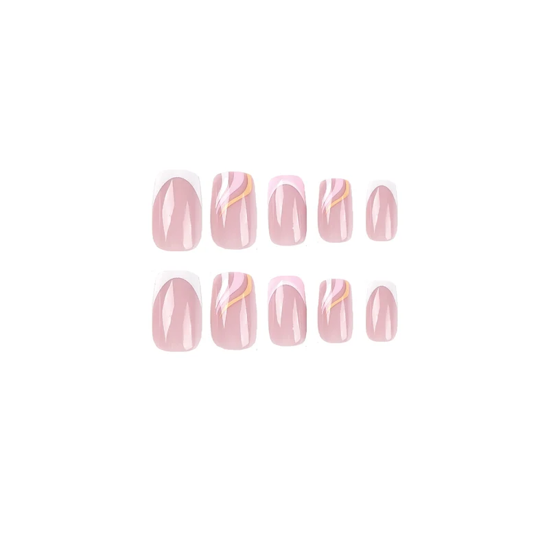 Kunstvolle Gel-Nägel mit eleganten Akzenten Karnz
