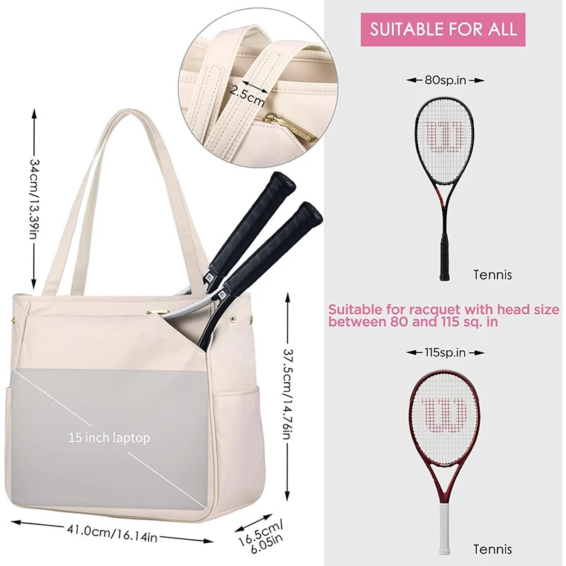 Vielseitige Tennisausrüstungs-Tasche Karnz