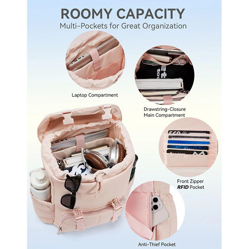 Gepolsterter Multifunktionaler Rucksack Karnz