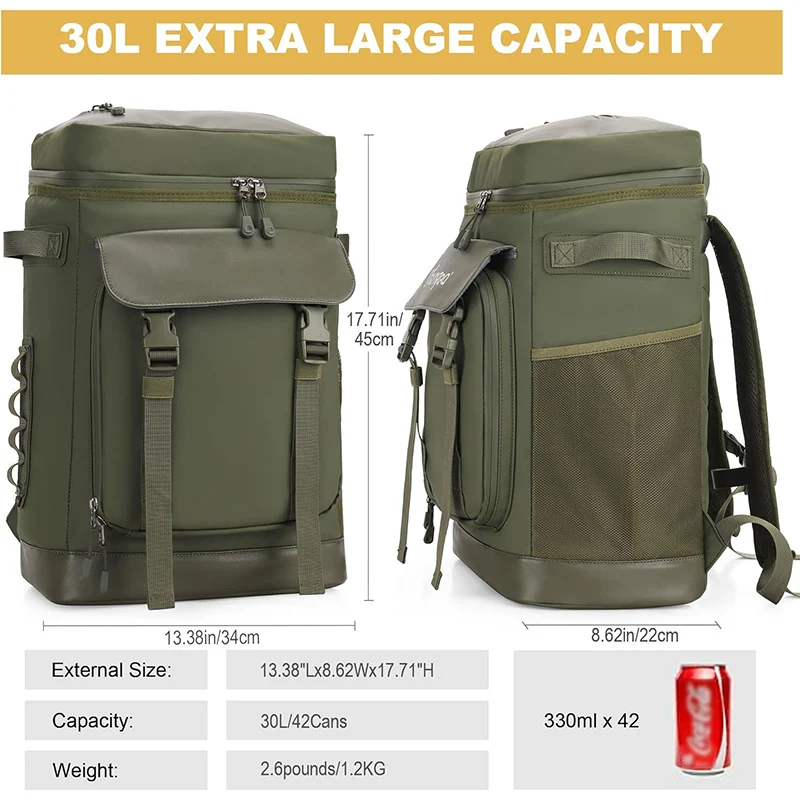Multifunktionaler isolierter Kühlrucksack Karnz