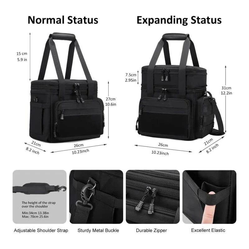 Multi-Compartment Isolierte Kühltasche Karnz