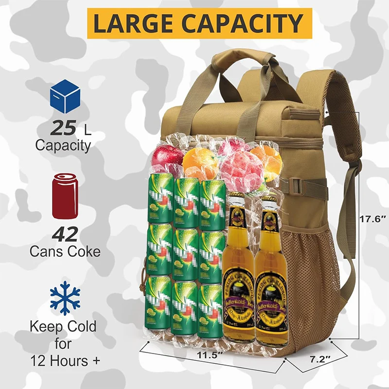 Isolierte Multi-Function Kühlrucksack Karnz