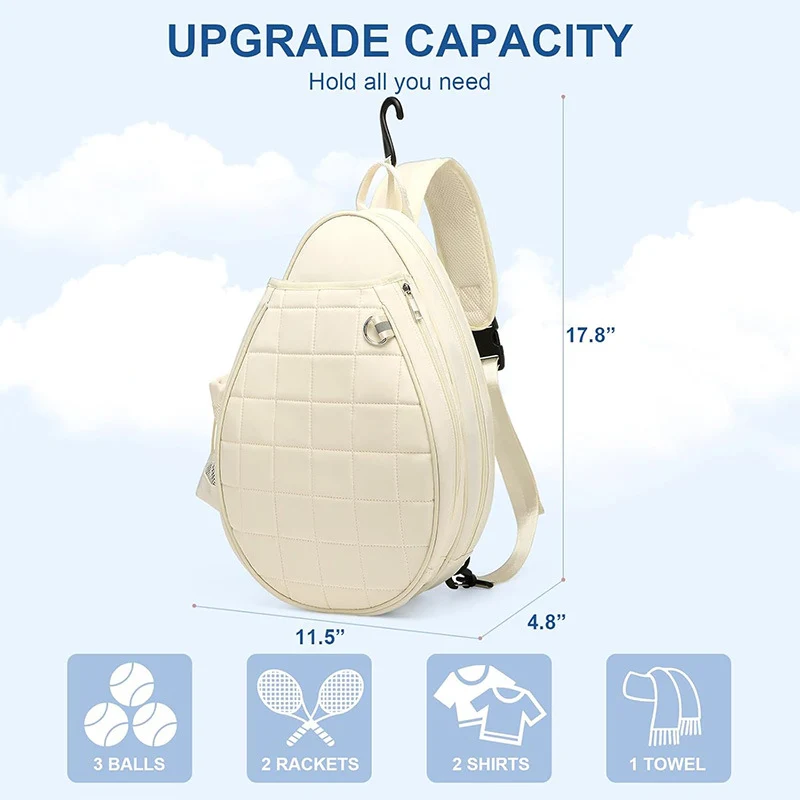 Ergonomischer Tennis-Schläger-Tragerrucksack Karnz