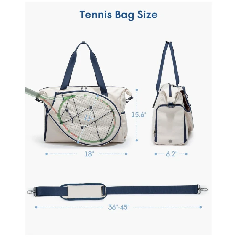 Umfassende Tennis-Ausrüstungs-Tragetasche Karnz