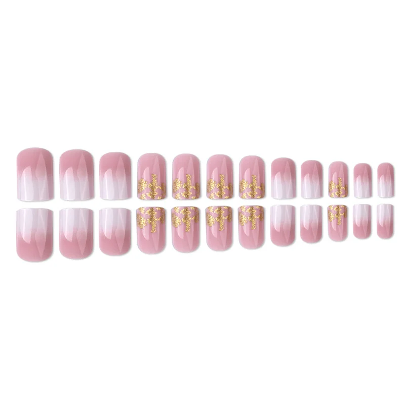Stunning Ombre und Glitter Nagelverlängerungen Karnz