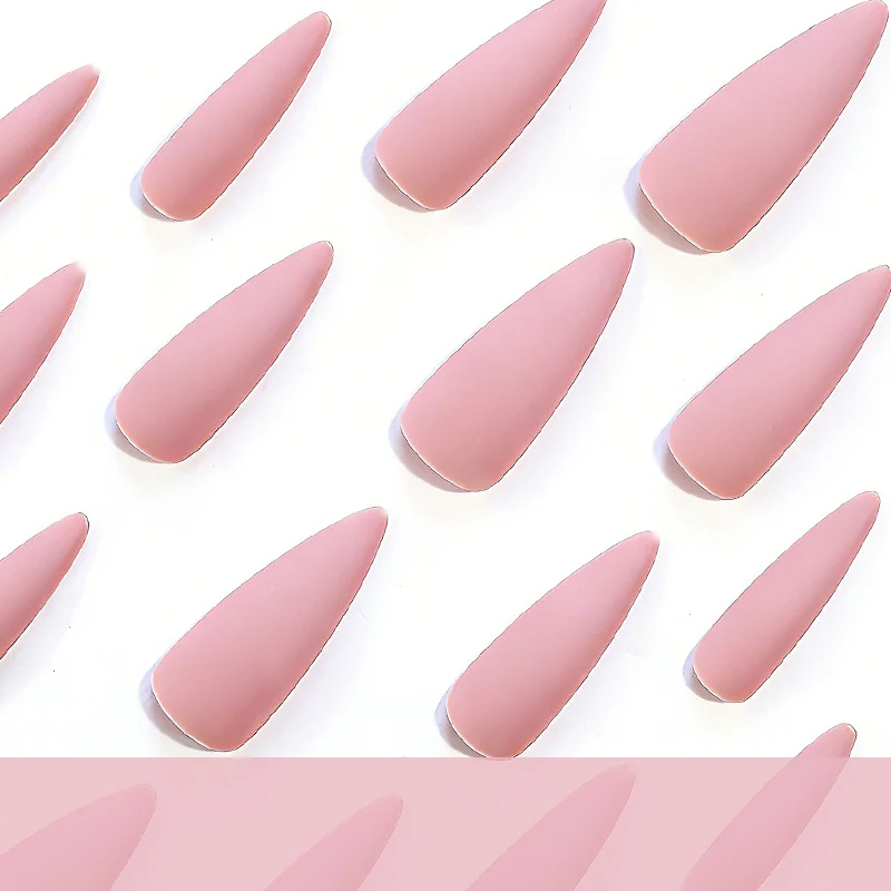 Matte Stiletto-Nagelverlängerungen Karnz