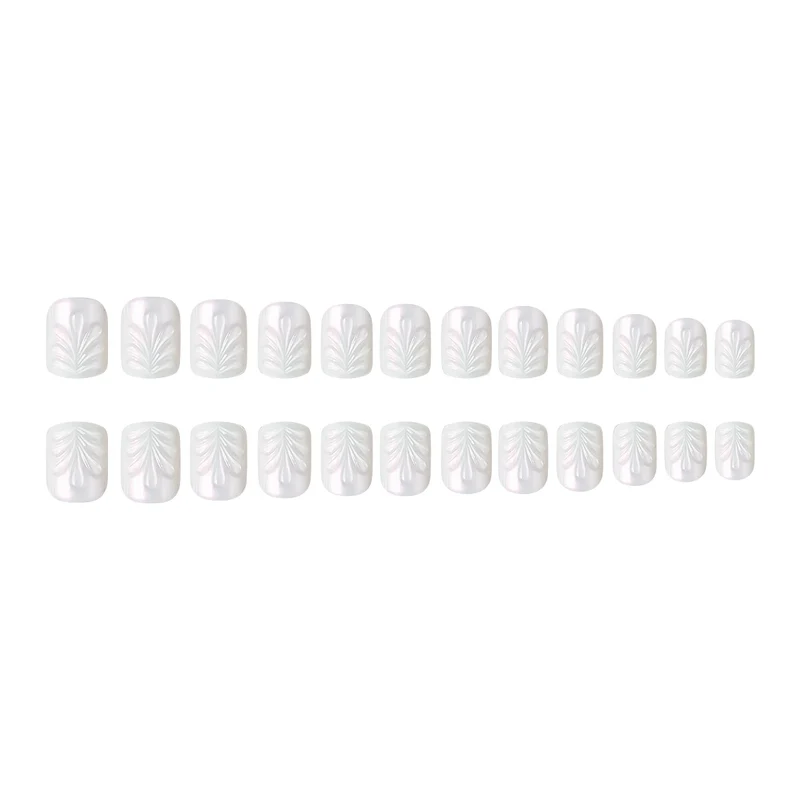 Elegantes strukturiertes Nageldesign Karnz
