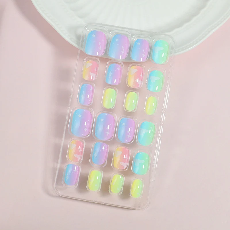 Gradient Press-On Nagelset Karnz
