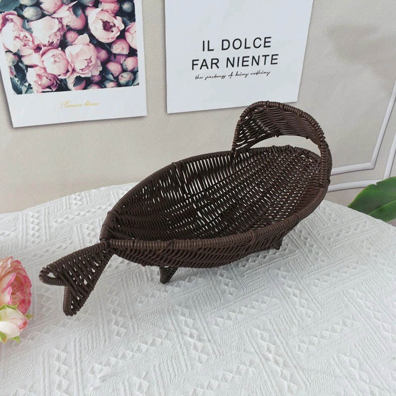 Dekorative fischförmige Aufbewahrungskorb Karnz