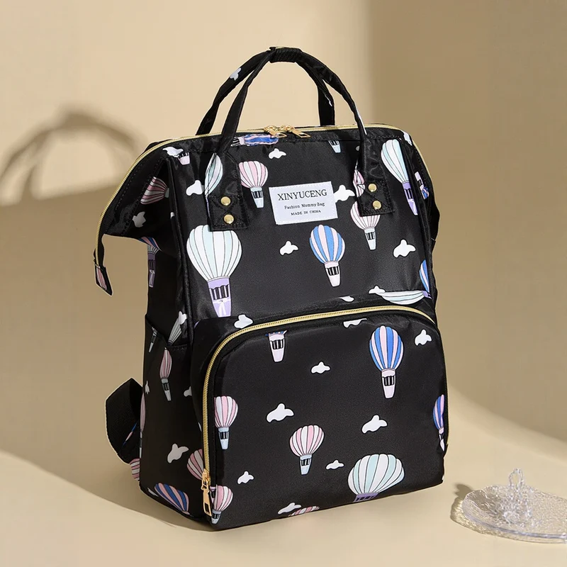 Trendiger Tierdruck Wickelrucksack Karnz