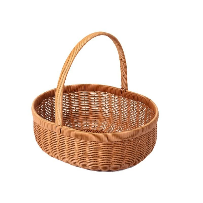 Elegante handgewebte Aufbewahrungskorb Karnz