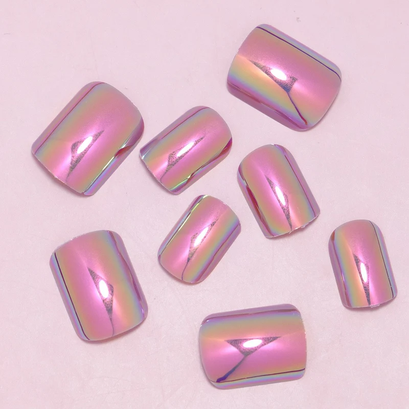 Premium Glänzende Press-On Nageltips Karnz